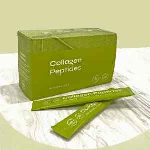 Collagen elastin supplement packaging bag resealable printed USA