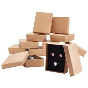 Custom crystal gemstone display gift box with foam insert USA