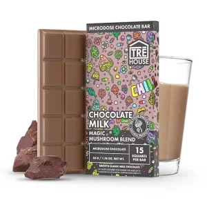 Custom mushroom infused chocolate bar box printed wholesale USA